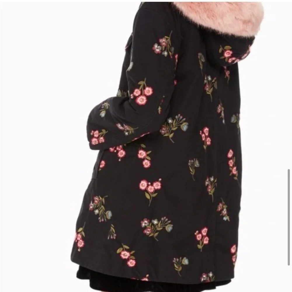 kate spade black printed
